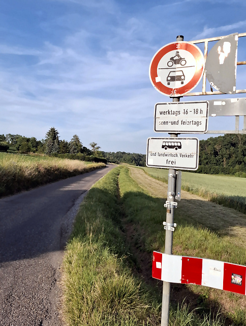 Zazenhausen Richtung M�hlhausen